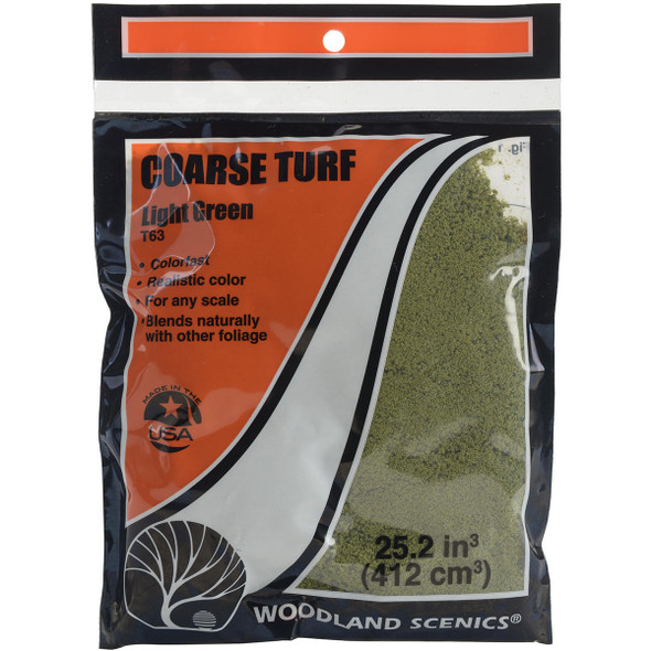 MACPHERSONS Woodland Scenics - Turf - Coarse - Light Green