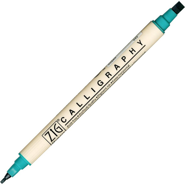 KURETAKE/ZIG Zig - Memory System Calligraphy Marker - Ocean