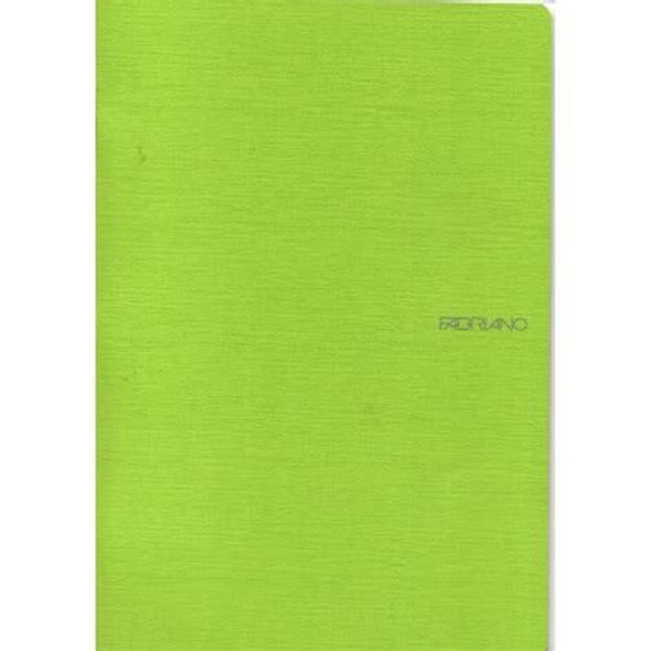  Fabriano EcoQua Dot Grid Note Pad, Large, Glue-Bound, 90 Sheets, Lime 