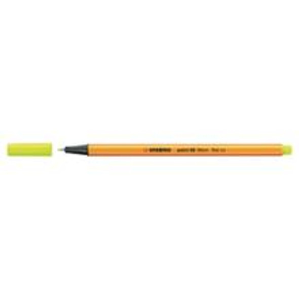 Stabilo STABILO point 88 Pen, Neon Yellow
