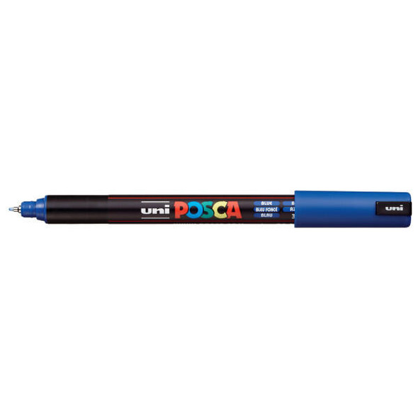 posca POSCA Paint Pen, PC-1MR Ultra-Fine Tip, Blue posca POSCA Paint Pen, PC-1MR Ultra-Fine Tip, Blue