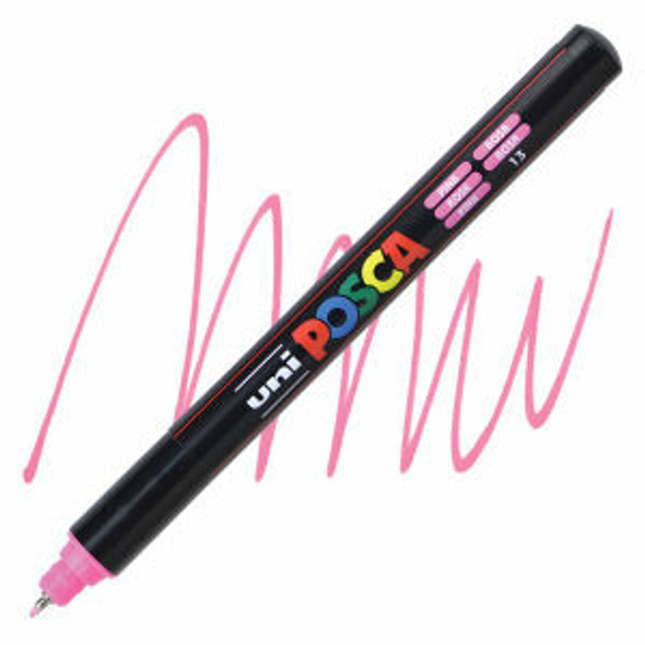 posca POSCA Paint Pen, PC-1MR Ultra-Fine Tip, Pink