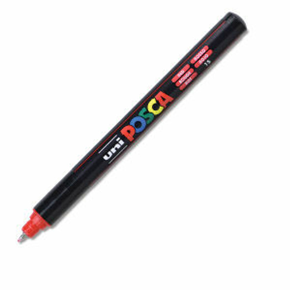 posca POSCA Paint Pen, PC-1MR Ultra-Fine Tip, Red