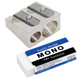 Erasers, Sharpeners