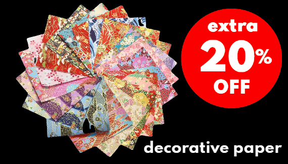 Take an extra 20% off all decorative paper during our Spooky Surfaces Sale. Ends 10/31