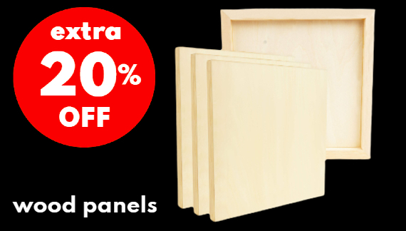 Take an extra 20% off all American Easel Wood Panels during our Spooky Surfaces Sale! Ends 10/31