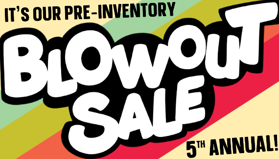 It's Our 5th Annual Pre-Inventory Sale! The entire store is 20% off. Use code COMESALEAWAY26 at checkout to save big! Sale dates are June 15-June 27 It's Our 5th Annual Pre-Inventory Sale! The entire store is 20% off. Use code COMESALEAWAY26 at checkout to save big! Sale dates are June 15-June 27