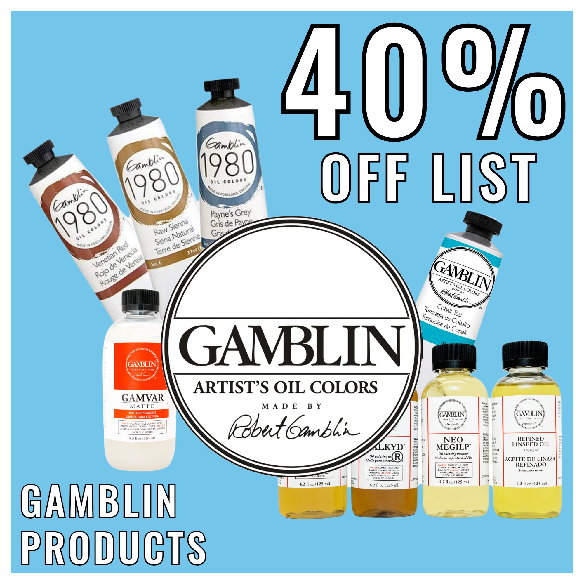 Gamblin - Gamsol - 32 oz.