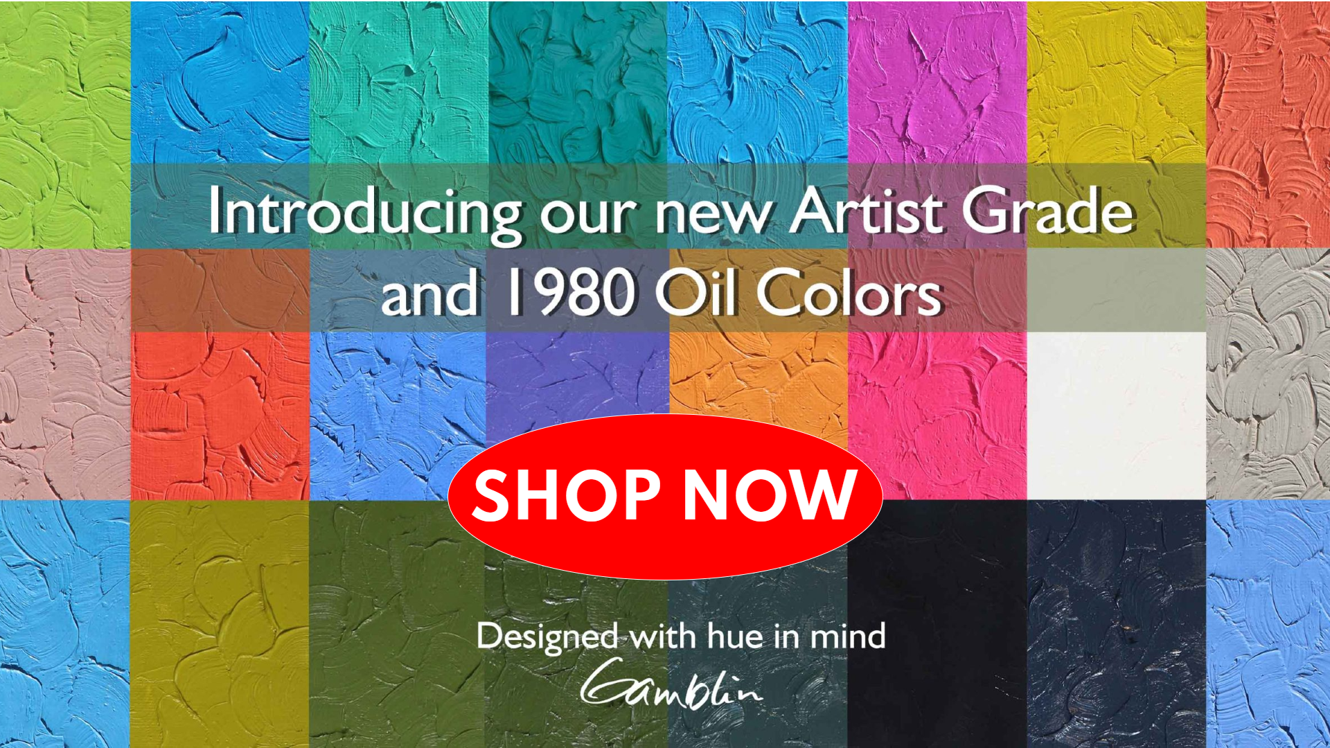 New colors from Gamblin! Check out the new Artist Grade and 1980 Oil Colors