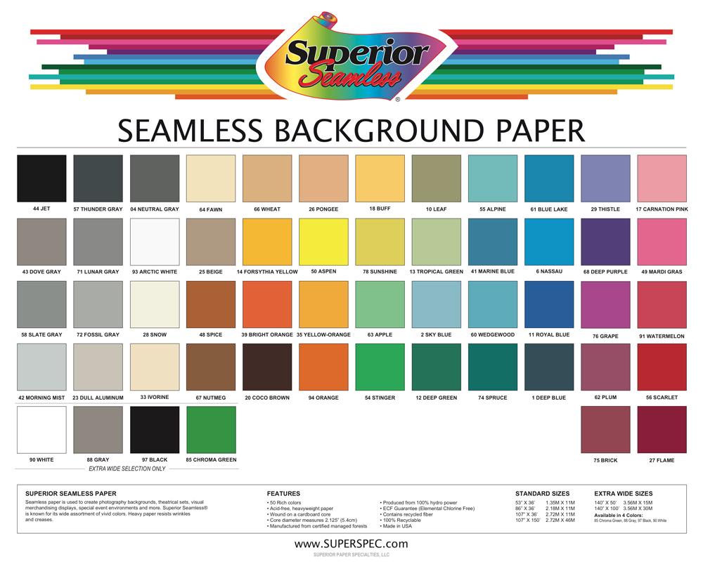 Superior Seamless Paper from Savage - ProGear