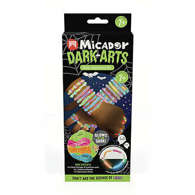 Micador Dark Arts, Glow Paint Pens Set, 6-Color Pen Set - Sam Flax Atlanta