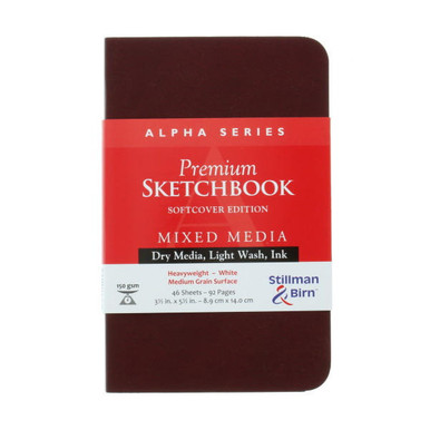 Stillman & Birn Alpha Series Hardbound 5.5 x 8.5 Sketchbook