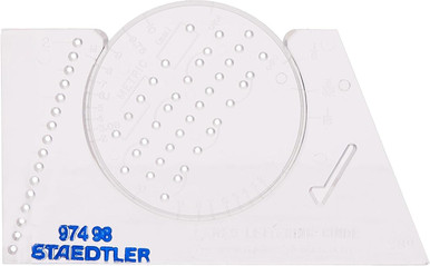 Ames Lettering Guide - Sam Flax Atlanta