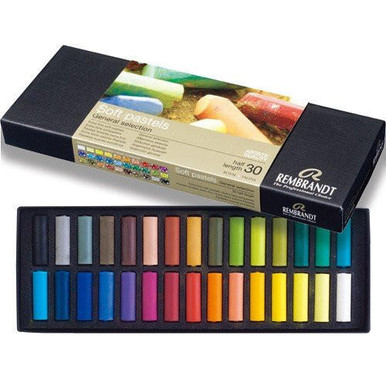 Rembrandt Soft Pastel - 30 Half Stick Set