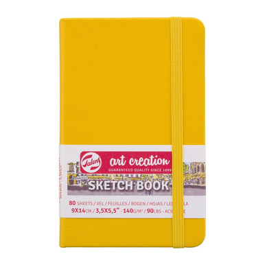 Art Creation Sketchbook - Golden Yellow - 8.2 x 11.4 - Sam Flax Atlanta