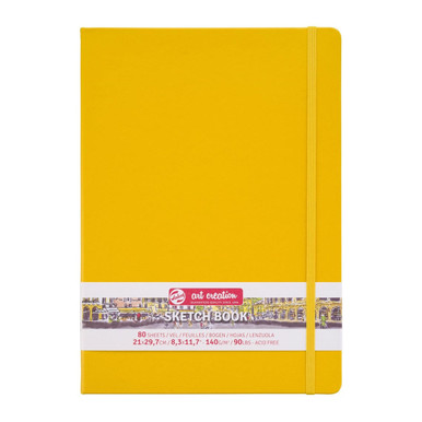 Talens Art Creation Sketch Book, Golden Yellow, 3.5 x 5.5, 80 Sheets  (9314111M) : : Home & Kitchen