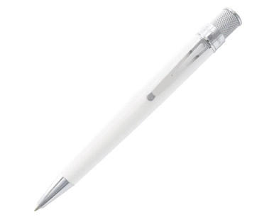 Retro 51 Tornado Classic Lacquer Rollerball Pen - White Glow in The Dark