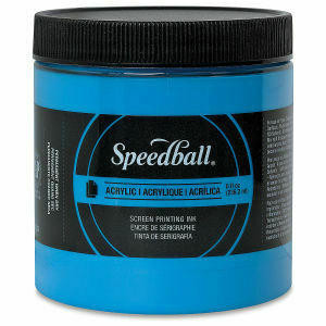 Speedball Fabric Screen Printing Ink, 32-Ounce, Blue