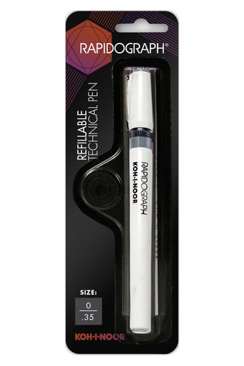Stylo Rapidograph 0.6 Mm KOH-I-NOOR / Rotring - Stylo Technique Chine Avec étui Vintage, Occasion