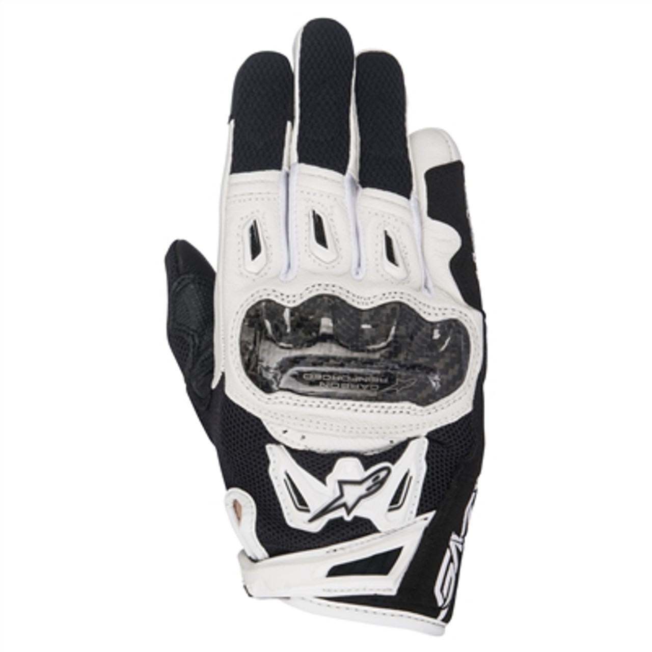 Alpinestars 2019 Womens Stella SMX-2 Air Carbon V2 Gloves - Black White