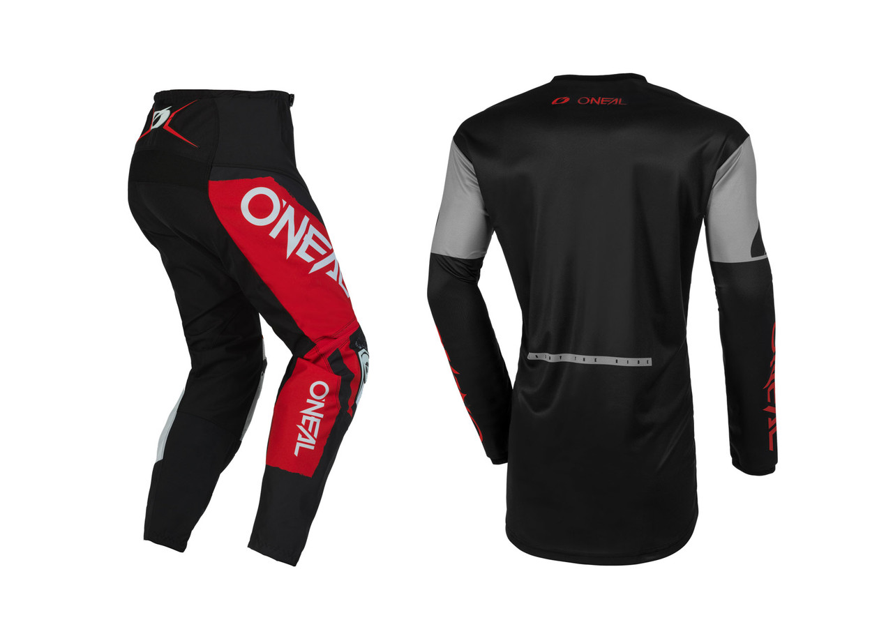 Oneal Element Brand Jersey Shocker Pant Combo Black/Red