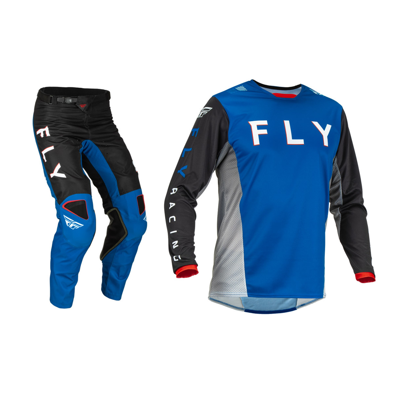 FLY Racing 2023 Kinetic Kore Jersey Pant Combo Blue/Black