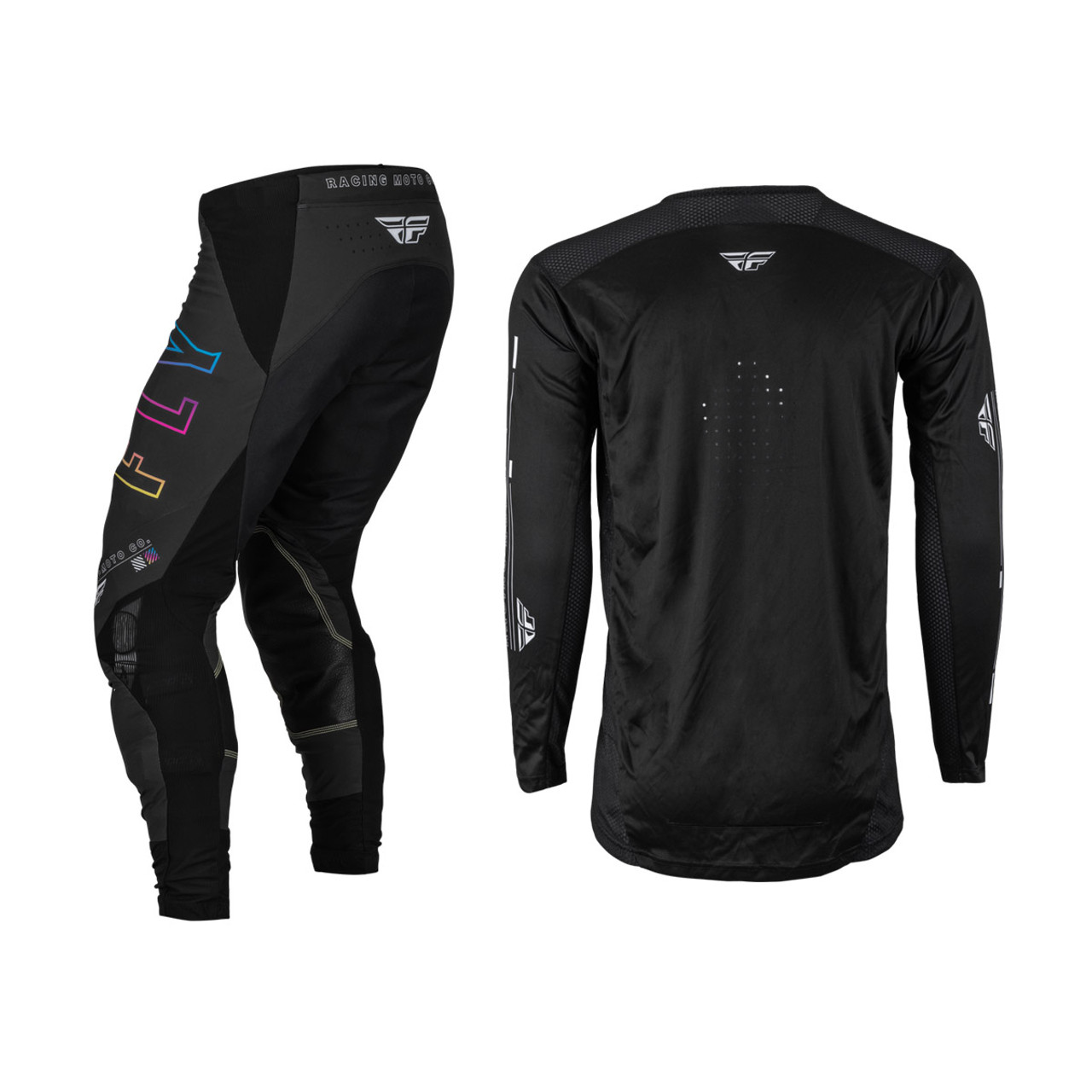 FLY Racing 2023 Lite S.E. Avenge Jersey Pant Combo Black/Sunset