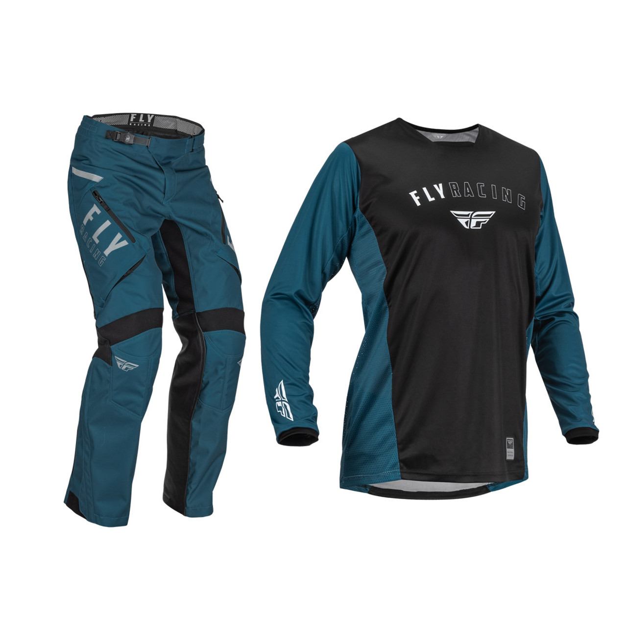 FLY Racing 2023 Patrol Jersey OTB Pant Combo Slate Blue/Black