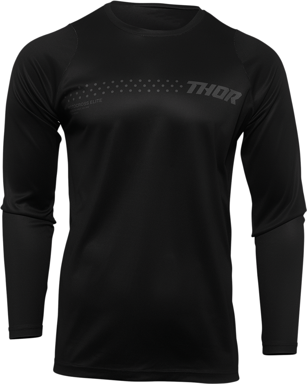Thor 2023 Youth Sector Minimal Black Jersey and Birdrock Pant Offroad  Motocross Combo Black/Grey