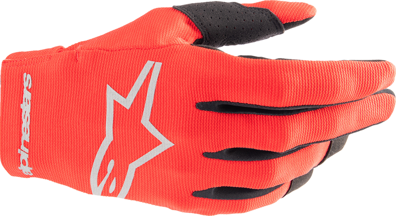 Gant Alpinestars enfant Radar Rouge Argent 2024