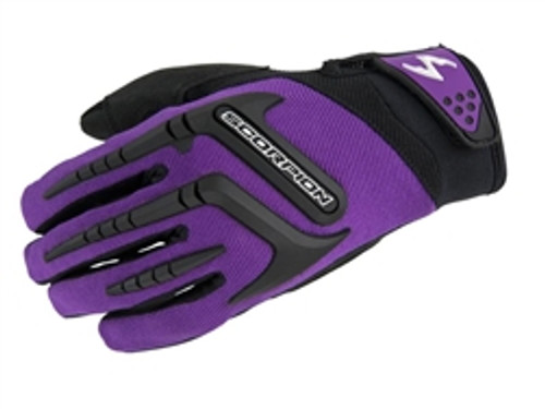 Scorpion 2017 Womens Skrub Gloves - Purple