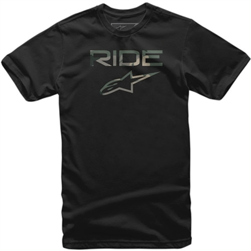 Alpinestars Ride 2.0 Camo Tee - Black