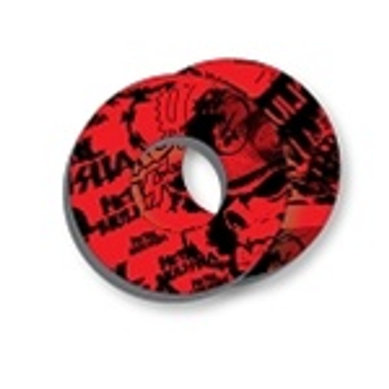 Factory Effex Grip Donuts - Mulisha Black/Red