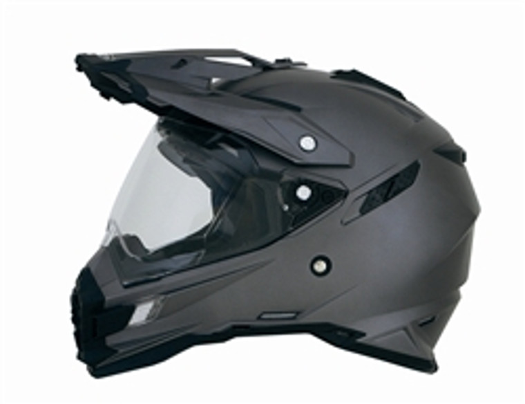 AFX 2014 FX-41DS Dual Sport Full Face Helmet - Frost Gray