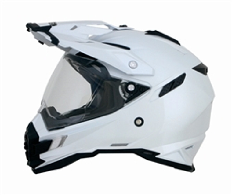 AFX 2015 FX-41DS Dual Sport Full Face Helmet - Pearl White
