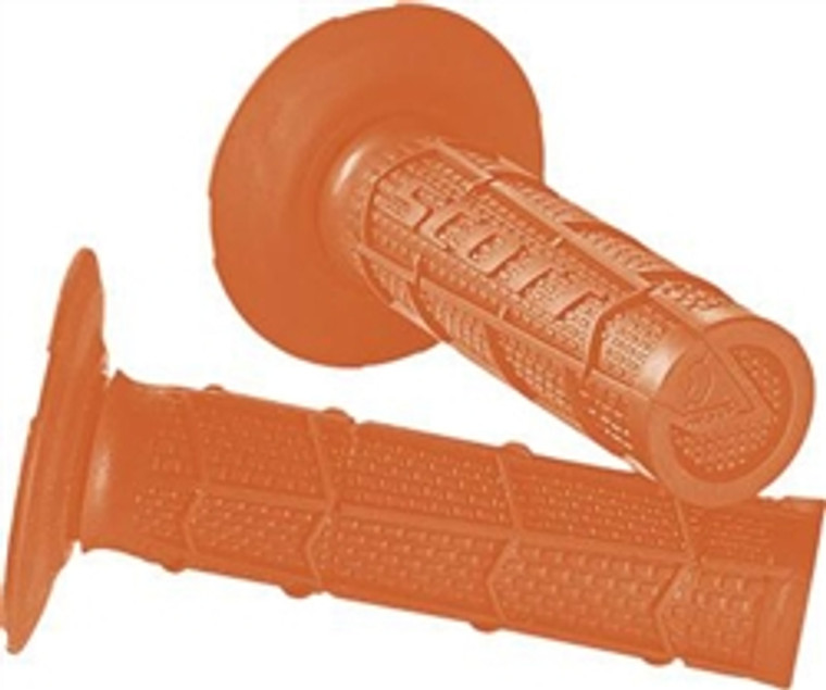 Scott Radial Full Waffle Grips - Orange