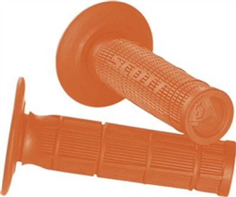 Scott Radial Half Waffle Grips - Orange