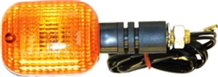 K&S Universal Signal Lights Black W/Amber Lens