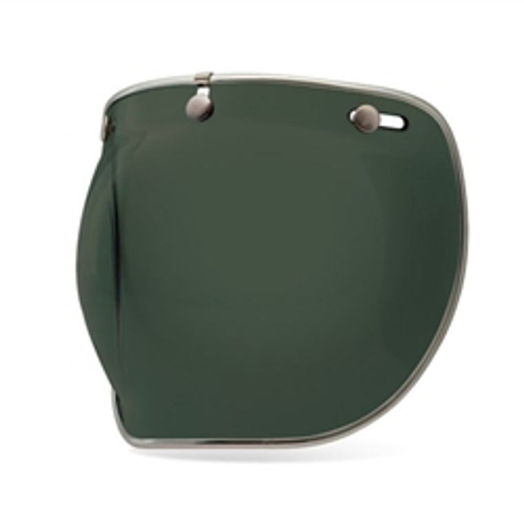 Bell 3-Snap Bubble Deluxe Shield - Wayfarer Green