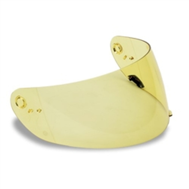 Bell Click Release Nutra Fog II Hi-Def Replacement Shields (Curved) - Hi-Definition Yellow