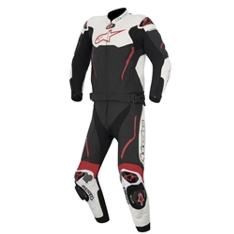 Alpinestars 2019 Atem 2PC Leather Suit - Black/White/Red
