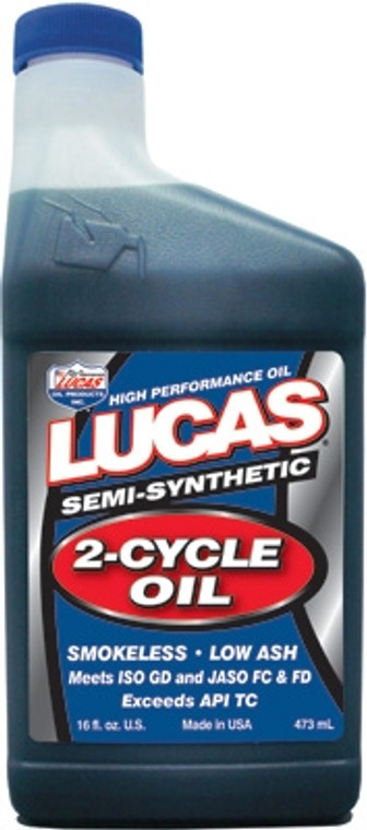 Lucas Semi Synthetic 2 Cycle Oil