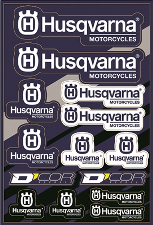 D'cor Husqvarna Decal Sheets