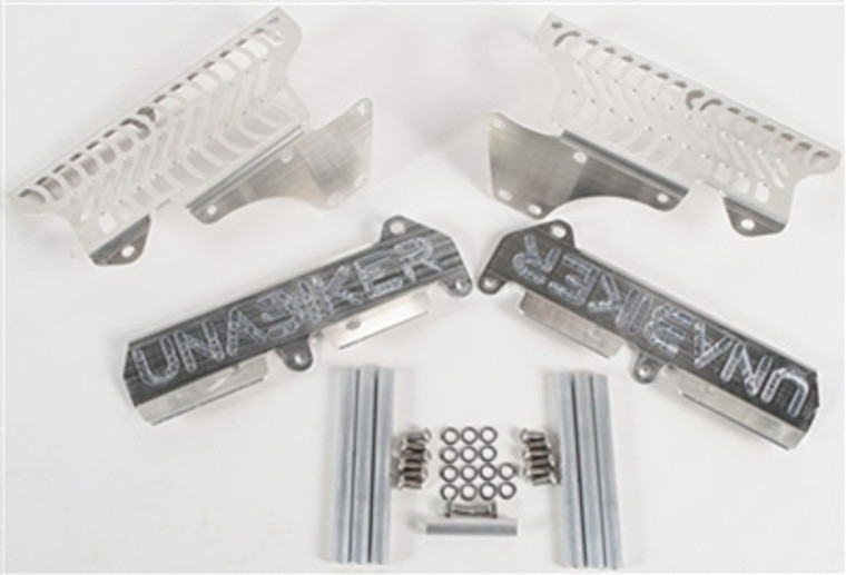 Unabiker Radiator Guards - Natural