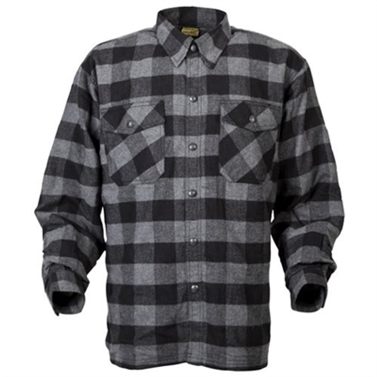 Scorpion 2017 Covert Moto Flannel – Black/Grey