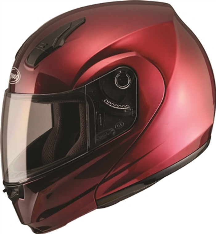 GMAX 2019 MD04 Modular Street Graphic Helmet - Wine Red