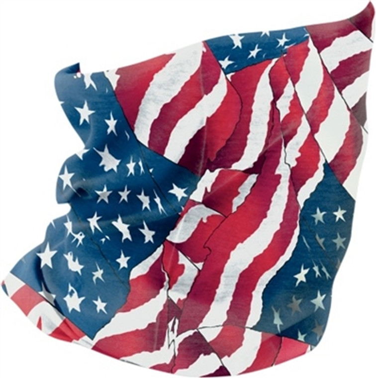 ZANheadgear Motley Tube - Wavy Flag