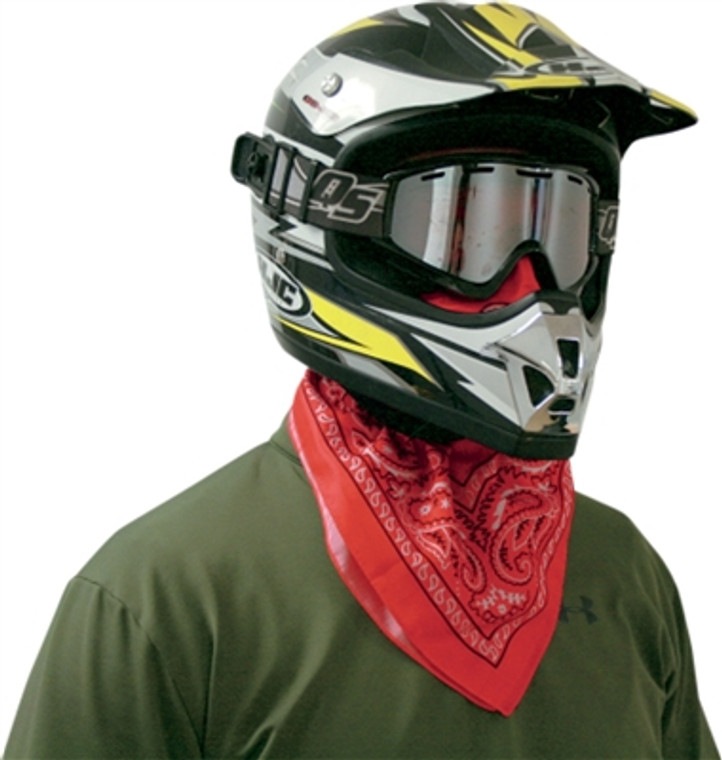 ATV-Tek Pro Series Rider Bandana Dust Mask - Red