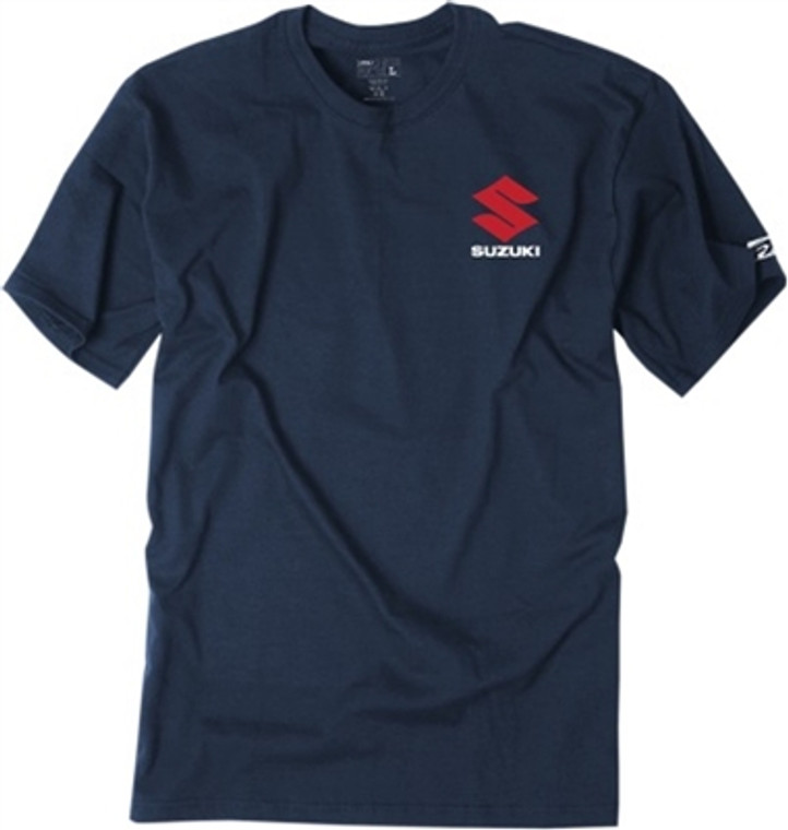 Factory Effex Suzuki Shutter Premium T-Shirt - Navy