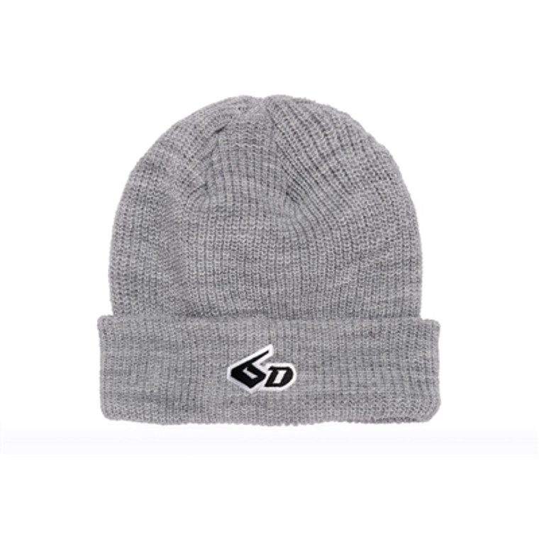 6D Logo Beanie - Heather Grey